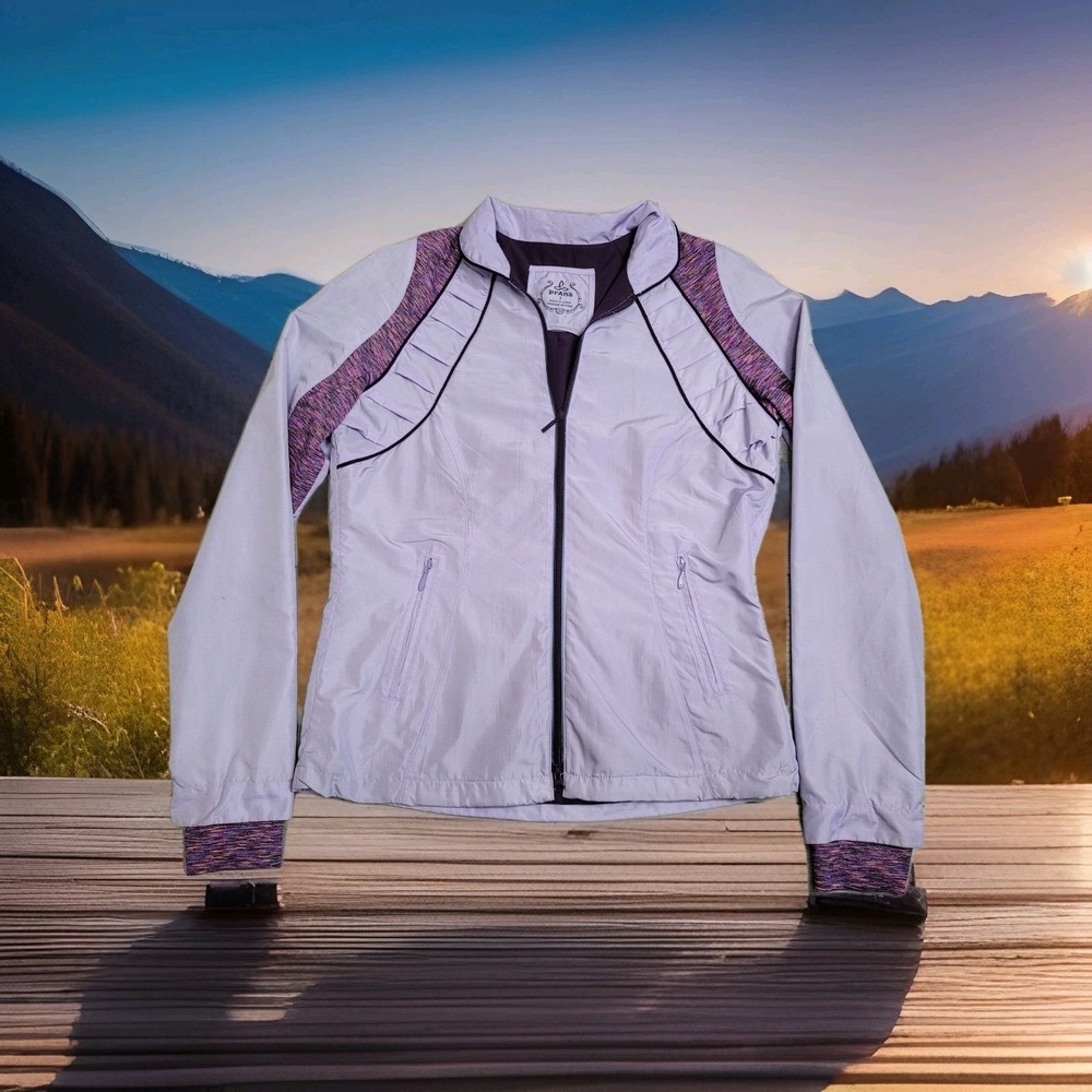 🦄prAna Denisa Jacket Women's Size S Lupine Purple Lightweight Full‑Zip Outdoor